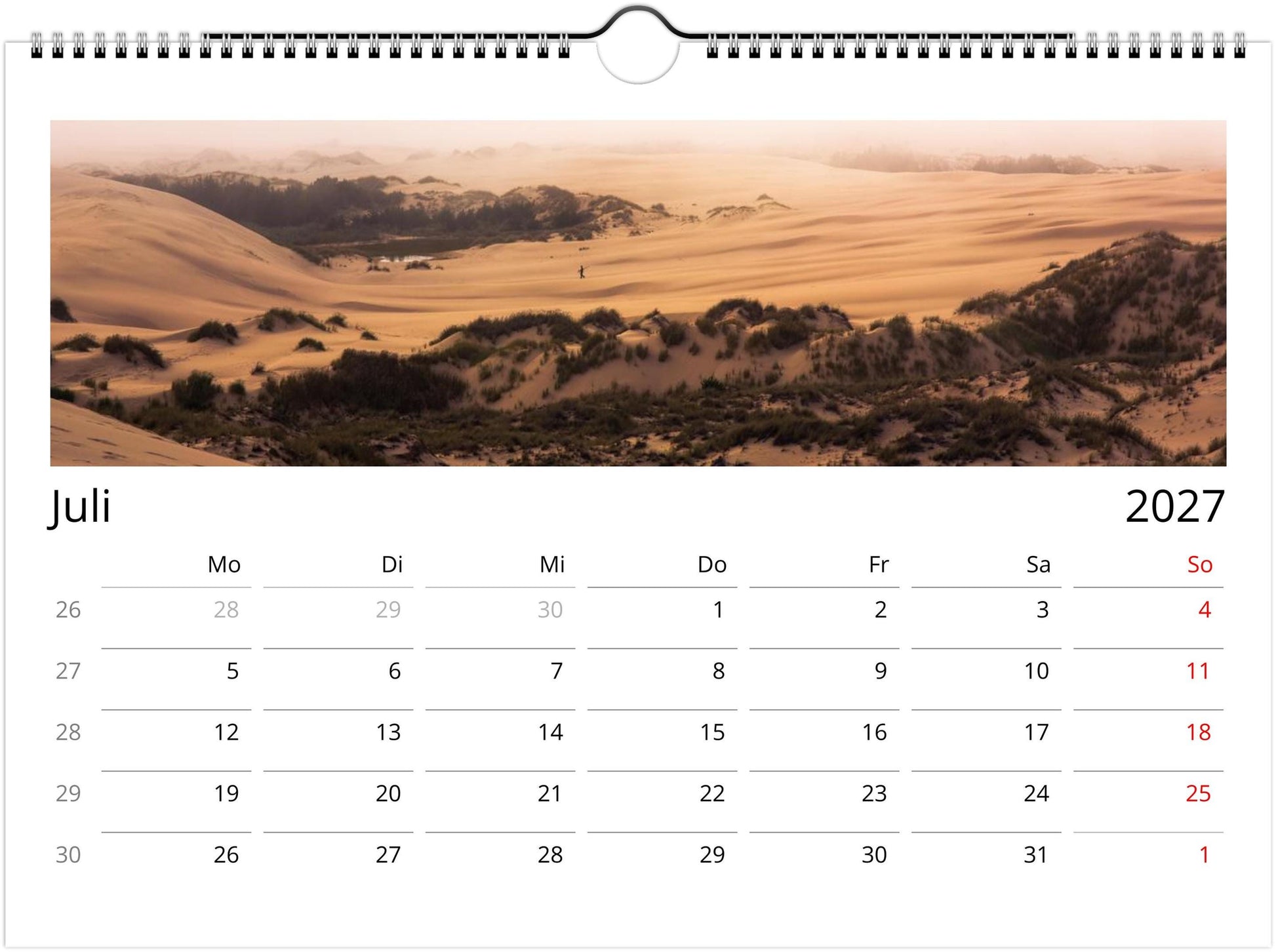 Natur Fotokalender 2027 | Wandkalender mit Kalendarium | Küsten- & Reisekalender | Geschenk für Deutschland Deutschland USA Küste Fotografie
