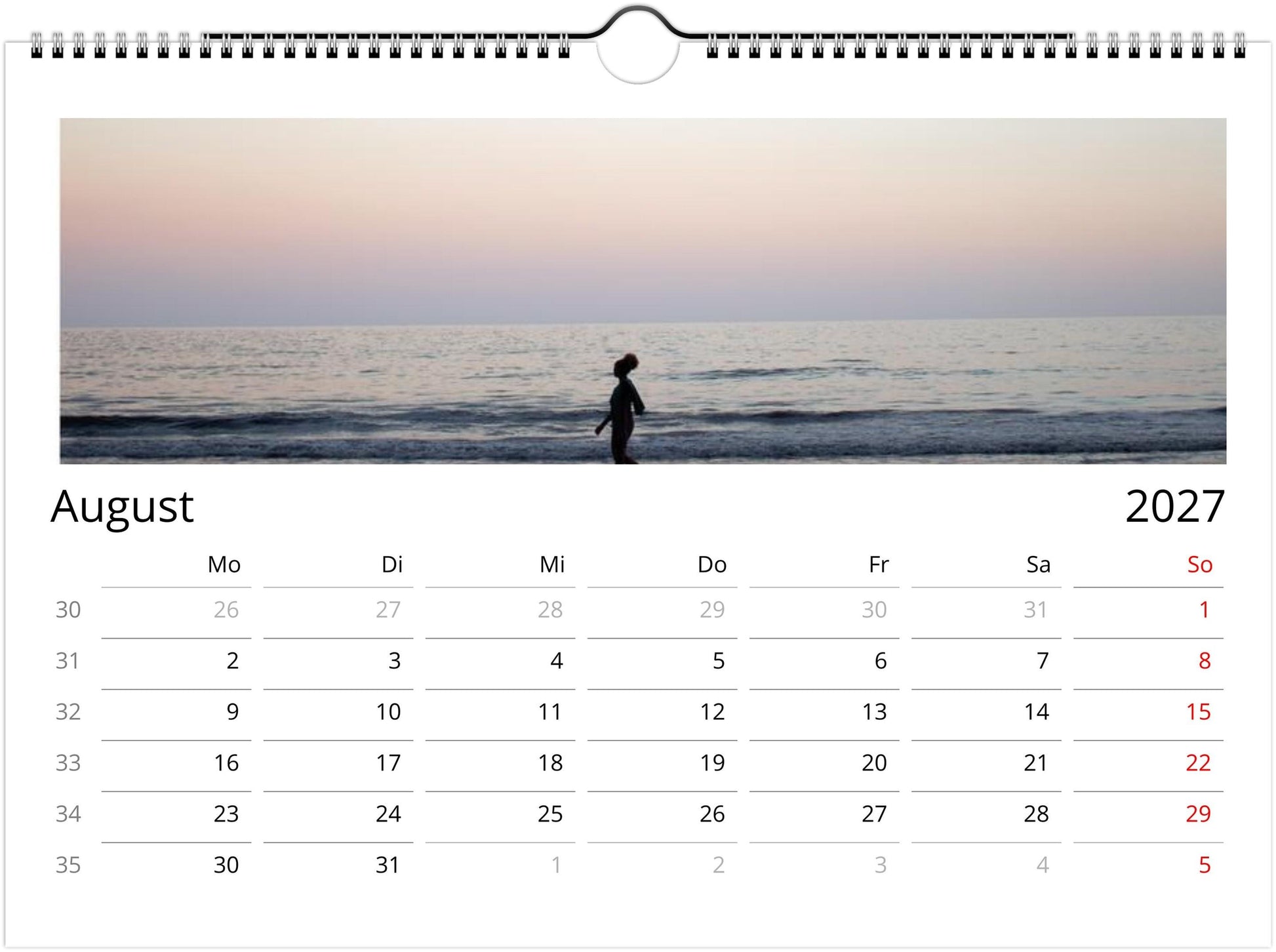 Natur Fotokalender 2027 | Wandkalender mit Kalendarium | Küsten- & Reisekalender | Geschenk für Deutschland Deutschland USA Küste Fotografie