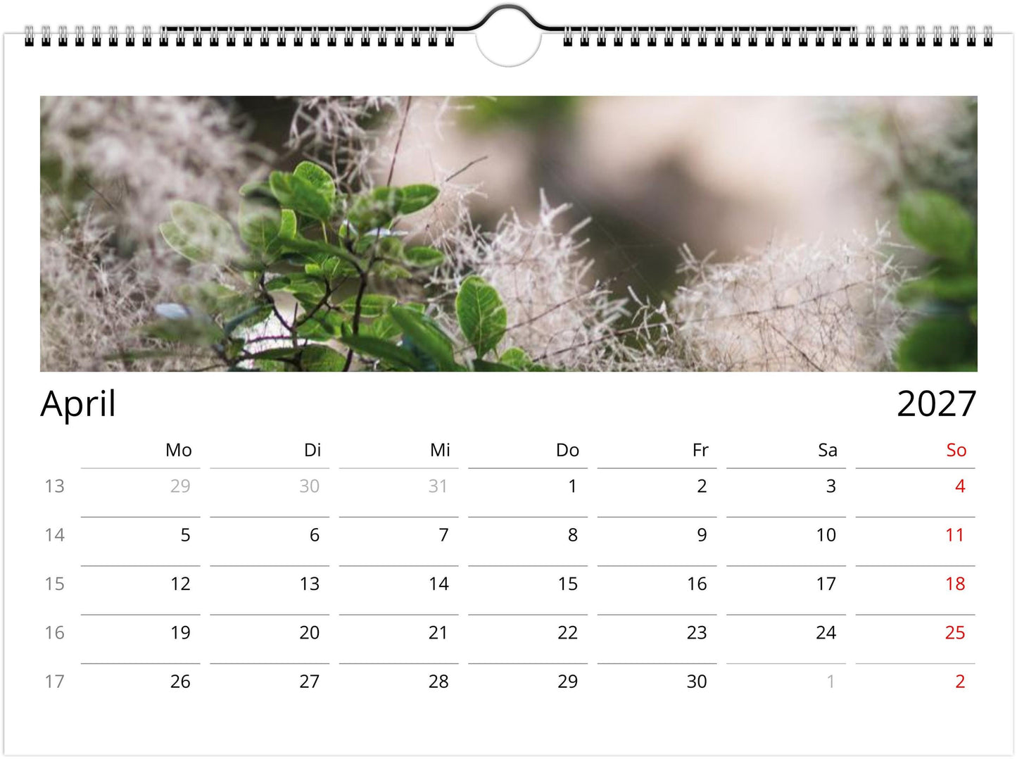 Natur Fotokalender 2027 | Wandkalender mit Kalendarium | Küsten- & Reisekalender | Geschenk für Deutschland Deutschland USA Küste Fotografie