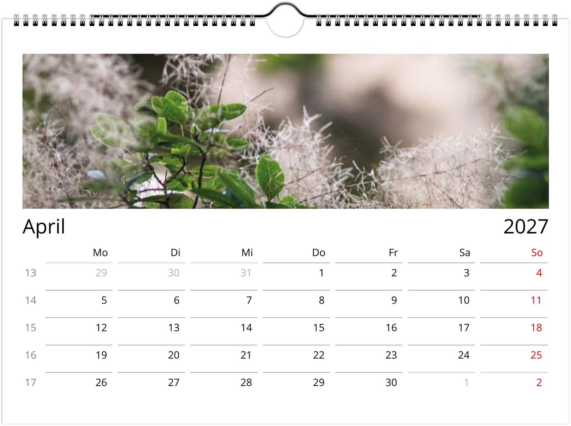Natur Fotokalender 2027 | Wandkalender mit Kalendarium | Küsten- & Reisekalender | Geschenk für Deutschland Deutschland USA Küste Fotografie