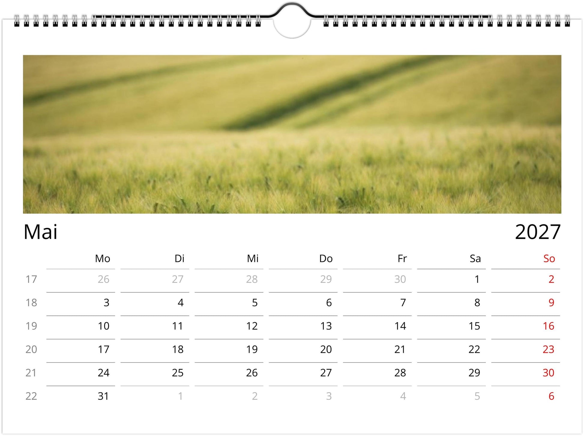 Natur Fotokalender 2027 | Wandkalender mit Kalendarium | Küsten- & Reisekalender | Geschenk für Deutschland Deutschland USA Küste Fotografie