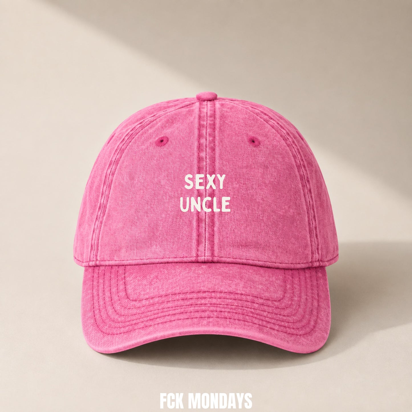 Sexy Uncle Cap Vintage | Bestickte Onkel Mütze | Geschenk Schwangerschaftsverkündung | Baby Announcement Familie Geburtstag Tante Babyparty