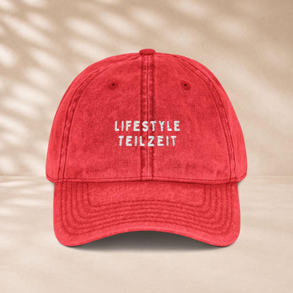 Lifestyle Teilzeit Cap Vintage | Bestickte Statement Mütze | Lustige Schirmmütze Geschenk | Baumwoll Cap