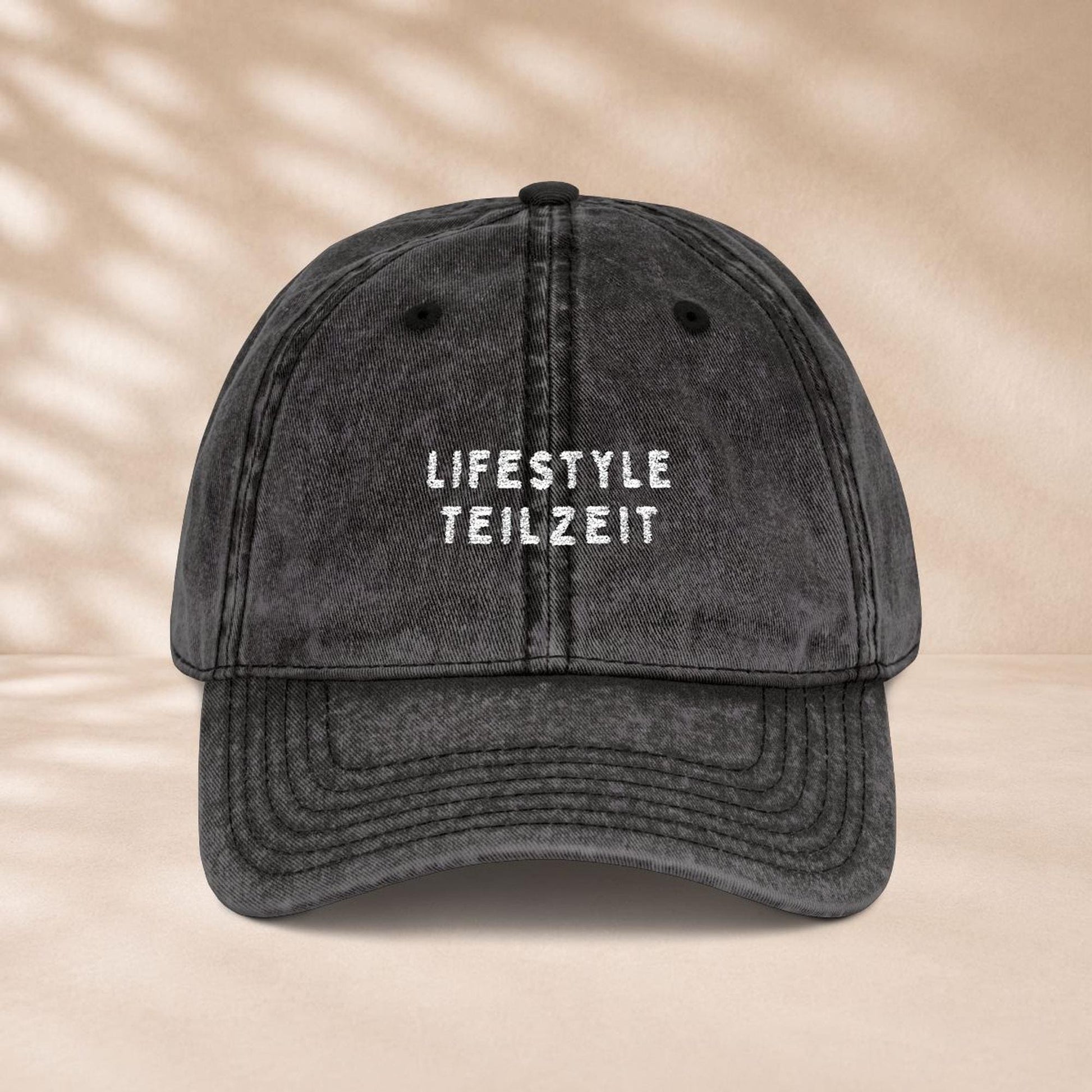 Lifestyle Teilzeit Cap Vintage | Bestickte Statement Mütze | Lustige Schirmmütze Geschenk | Baumwoll Cap