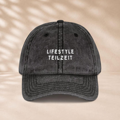 Lifestyle Teilzeit Cap Vintage | Bestickte Statement Mütze | Lustige Schirmmütze Geschenk | Baumwoll Cap