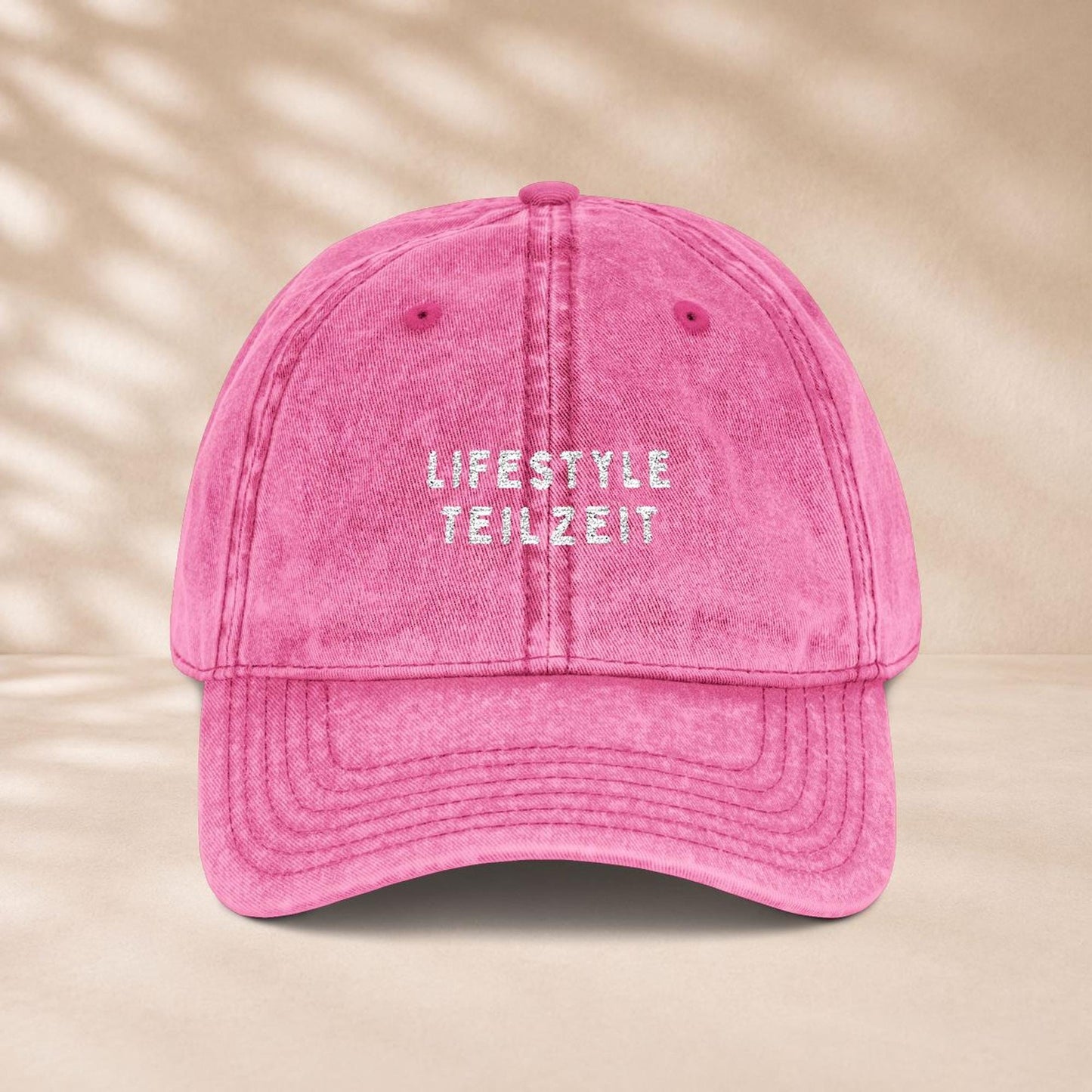 Lifestyle Teilzeit Cap Vintage | Bestickte Statement Mütze | Lustige Schirmmütze Geschenk | Baumwoll Cap