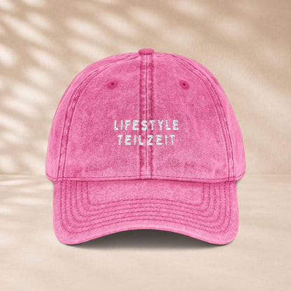 Lifestyle Teilzeit Cap Vintage | Bestickte Statement Mütze | Lustige Schirmmütze Geschenk | Baumwoll Cap