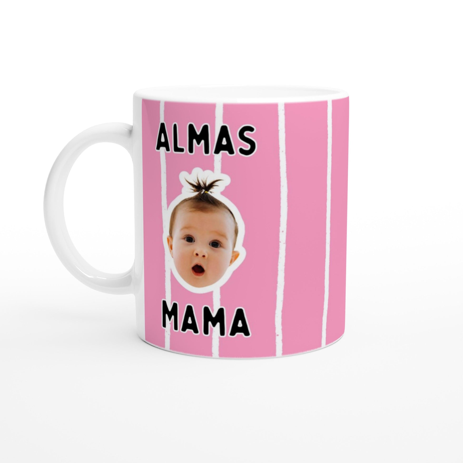 Personalisierte Mama Tasse mit Babyfoto | Geschenk für Mama Oma Tante Patentante | Muttertag Geburtstag Becher Großmutter Weihnachten