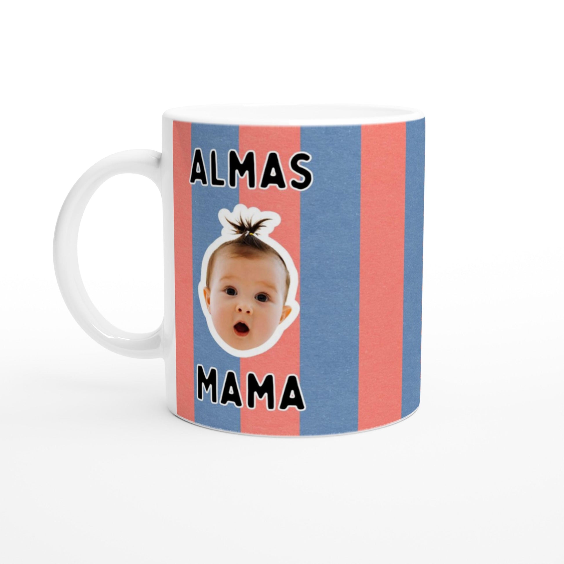Personalisierte Mama Tasse mit Babyfoto | Geschenk für Mama Oma Tante Patentante | Muttertag Geburtstag Becher Großmutter Weihnachten