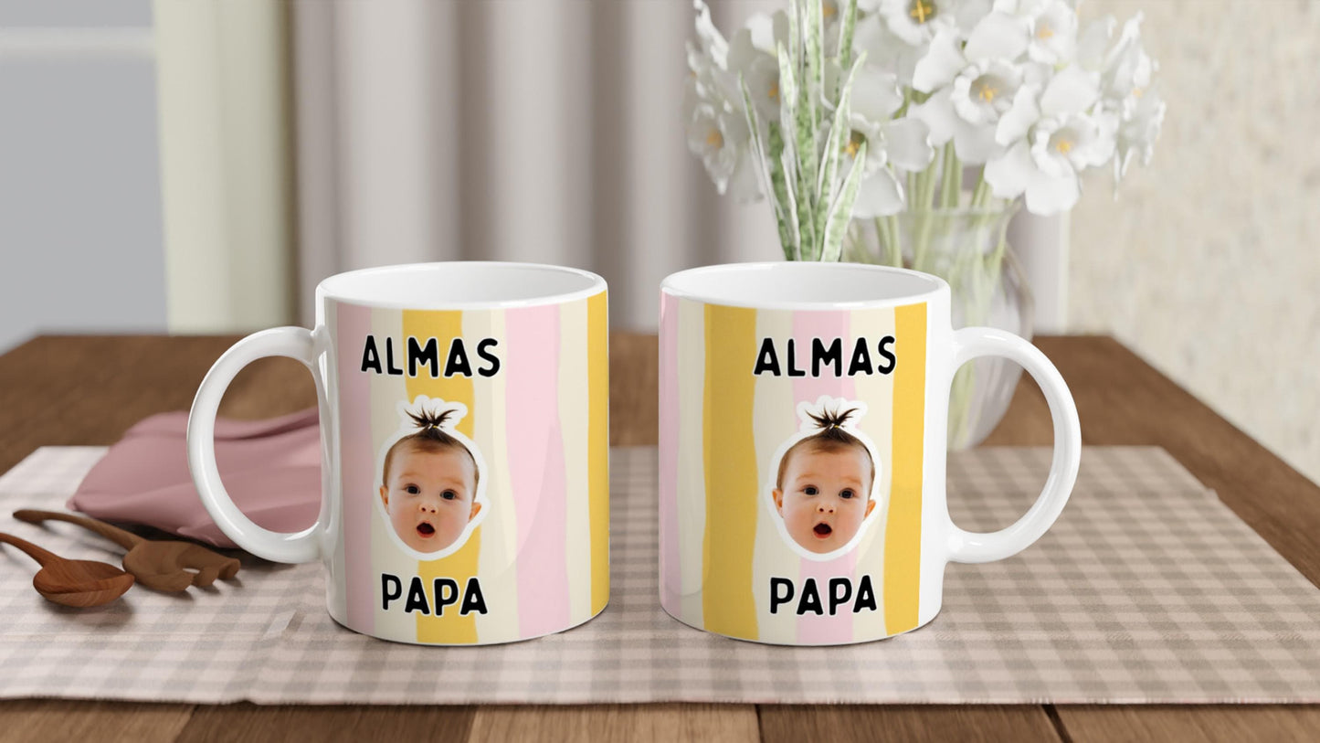 Personalisierte Mama Tasse mit Babyfoto | Geschenk für Mama Oma Tante Patentante | Muttertag Geburtstag Becher Großmutter Weihnachten