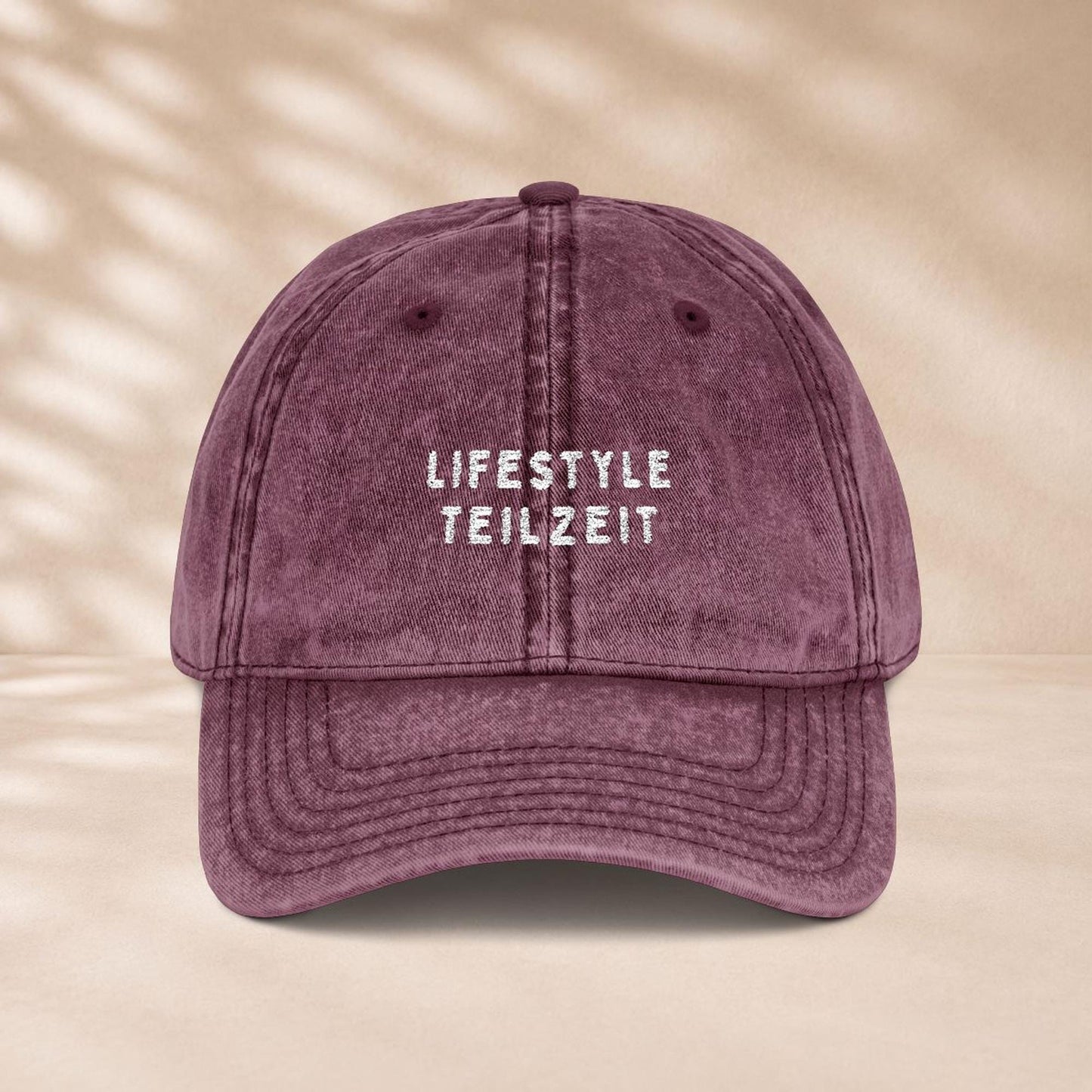 Lifestyle Teilzeit Cap Vintage | Bestickte Statement Mütze | Lustige Schirmmütze Geschenk | Baumwoll Cap