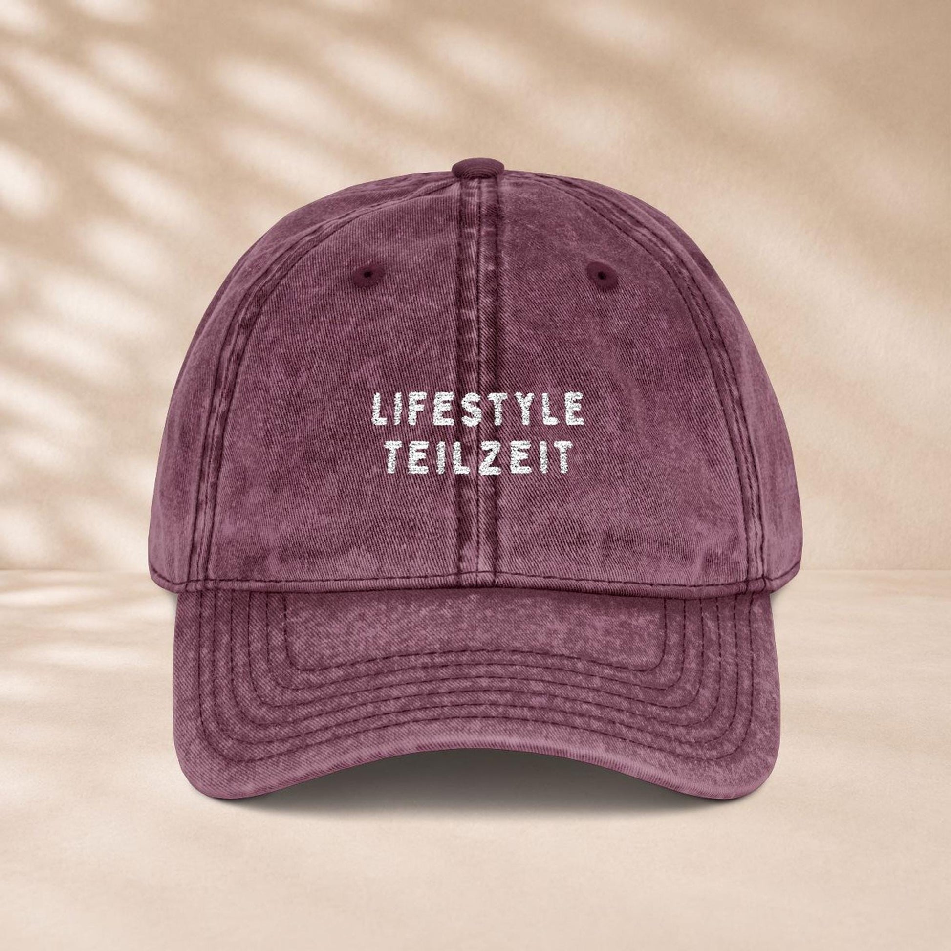 Lifestyle Teilzeit Cap Vintage | Bestickte Statement Mütze | Lustige Schirmmütze Geschenk | Baumwoll Cap