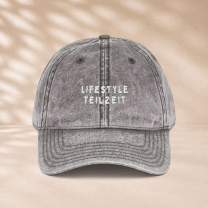 Lifestyle Teilzeit Cap Vintage | Bestickte Statement Mütze | Lustige Schirmmütze Geschenk | Baumwoll Cap