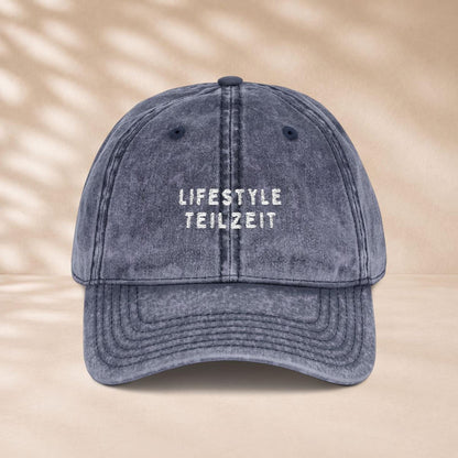 Lifestyle Teilzeit Cap Vintage | Bestickte Statement Mütze | Lustige Schirmmütze Geschenk | Baumwoll Cap