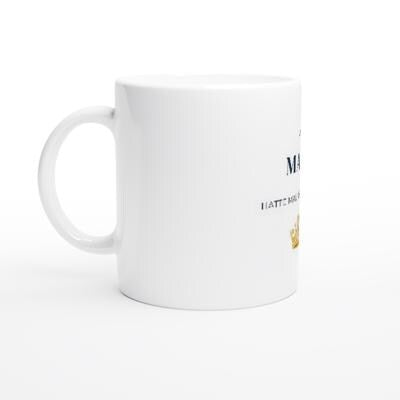 Und Mama hatte mal wieder recht Tasse | Lustiges Geschenk für Mama | Muttertag Geburtstag | Spruch Becher mit Krone Teetasse Prinzessin