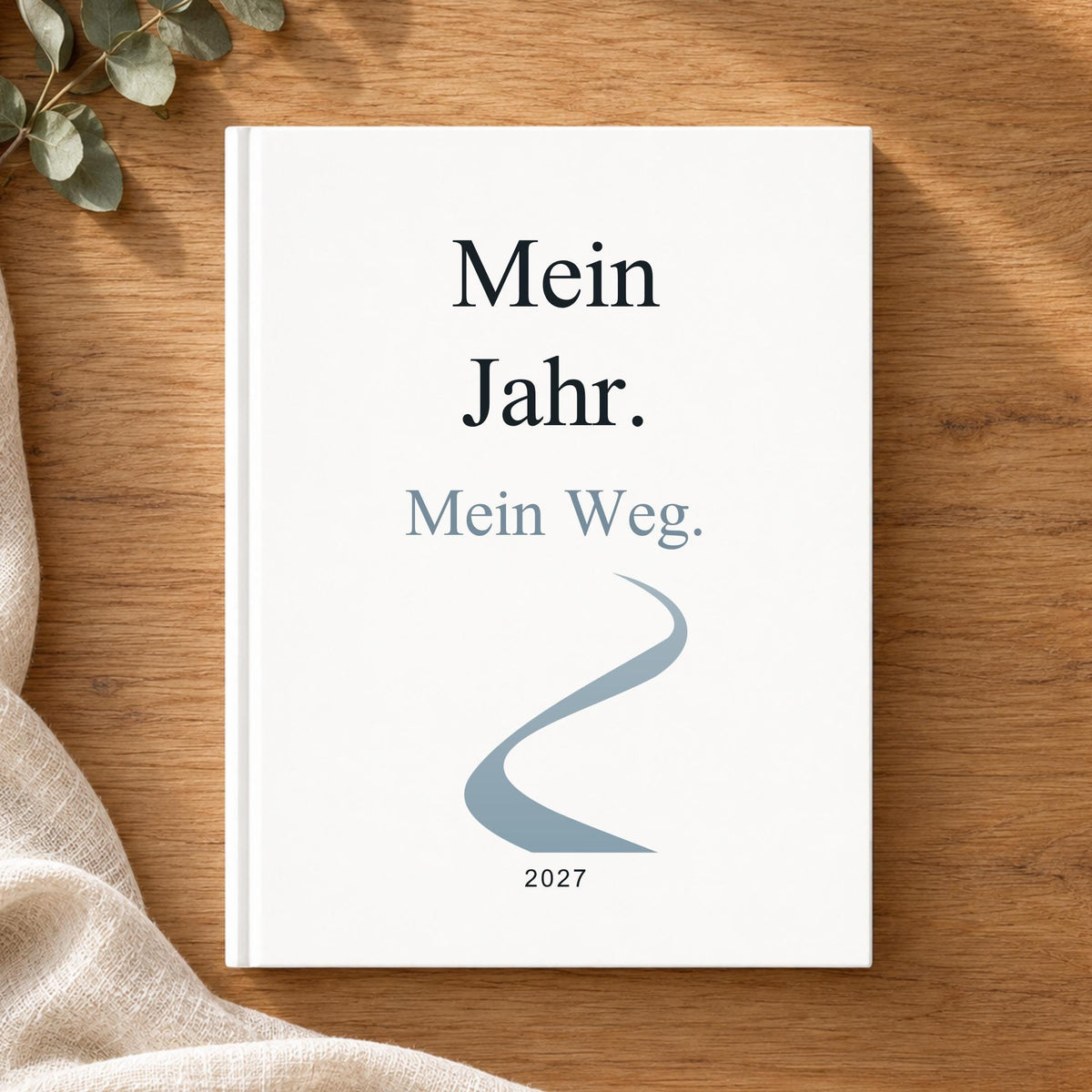 Terminplaner 2027 mit Mutmach-Spruch & Blumen – A5 Hardcover für Ziele und Alltag, Geschenk für Freundin zum Geburtstag oder Neustart