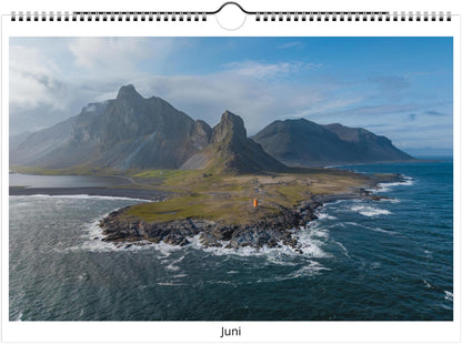 Island  Wandkalender (2026)