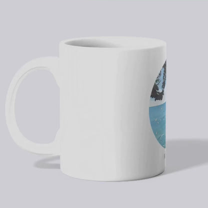 Rügen Tasse | Kreidefelsen Becher mit Küstenmotiv | Geschenk für Rügen Fans | Ostsee Tasse | Insel Souvenir | Urlaub Erinnerung