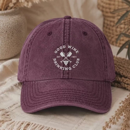 Fitness Is My Therapy Cap Vintage | Bestickte Schirmmütze Gym | Workout Mütze Geschenk | Sport Baumwoll Cap Workout Wear