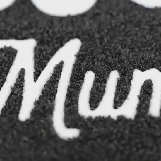 Personalisierte Haustier Fußmatte Hunde mit Foto – Türmatte mit Namen | Geschenk Umzug Zuhause Einweihungsgeschenk Türvorleger Dog Mom Dad