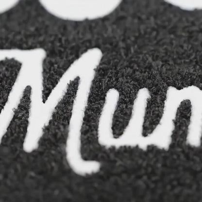 Personalisierte Haustier Fußmatte Hunde mit Foto – Türmatte mit Namen | Geschenk Umzug Zuhause Einweihungsgeschenk Türvorleger Dog Mom Dad