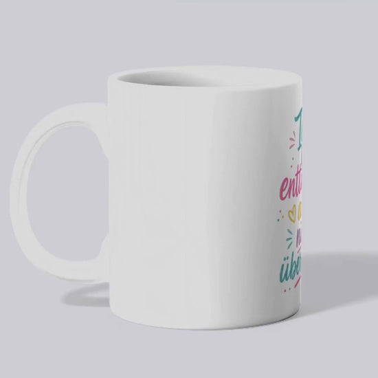 Ich bin enttäuscht, aber nicht überrascht Tasse | Lustige Spruch Tasse | Sarkasmus Becher | Büro Kaffee Tasse | Geschenk für Kollegen