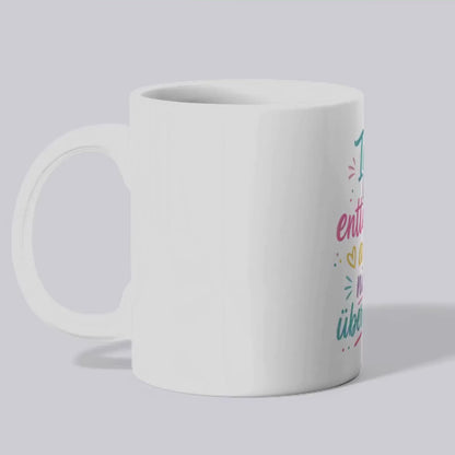 Ich bin enttäuscht, aber nicht überrascht Tasse | Lustige Spruch Tasse | Sarkasmus Becher | Büro Kaffee Tasse | Geschenk für Kollegen